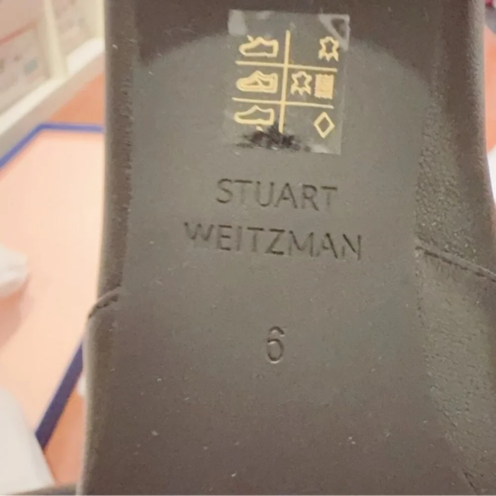 NIB Stuart Weitzman Genna 25 City Boot Over the Knee Leather Black